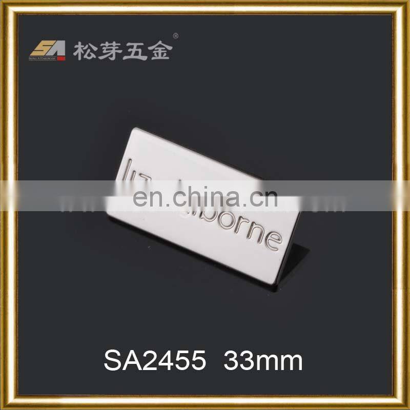 2016 high quality alloy customized handbag hardware