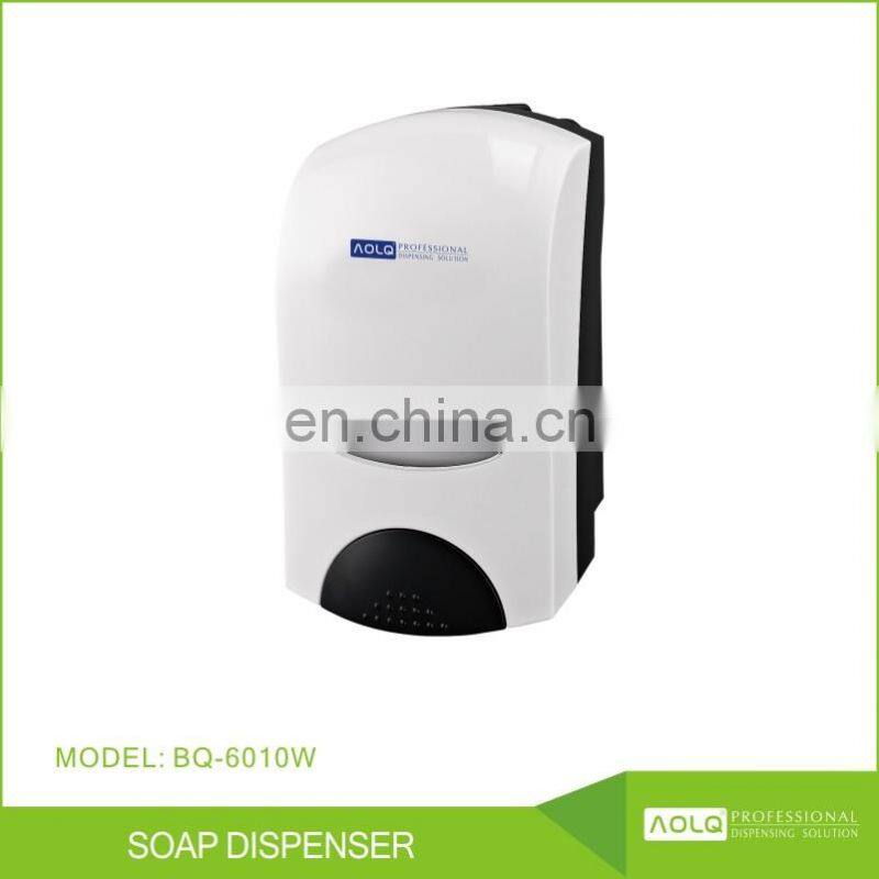 Unique refillable stainless steel elbow handwash soap and shampoo dispenser