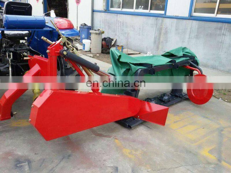 Disc mower with different discs, rotary disc mower tractor