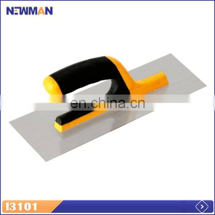 I3101 Reliable Supplier 28x12cm Big Mason Float Trowel With Plastic and Rubber Handle