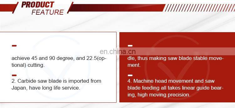 Double Head Digital Display Miter Saw Angle Cutting Machine