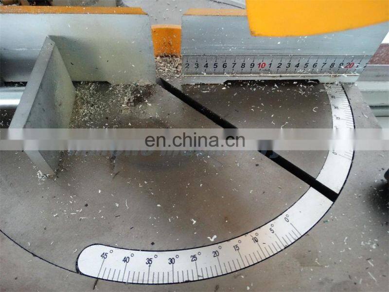 Shandong Mingmei pvc plastic window Double Head Cutting SAW