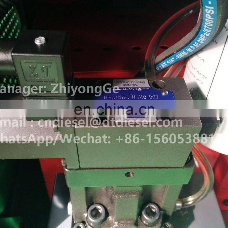 CR825 RED4 PUMP TEST BENCH