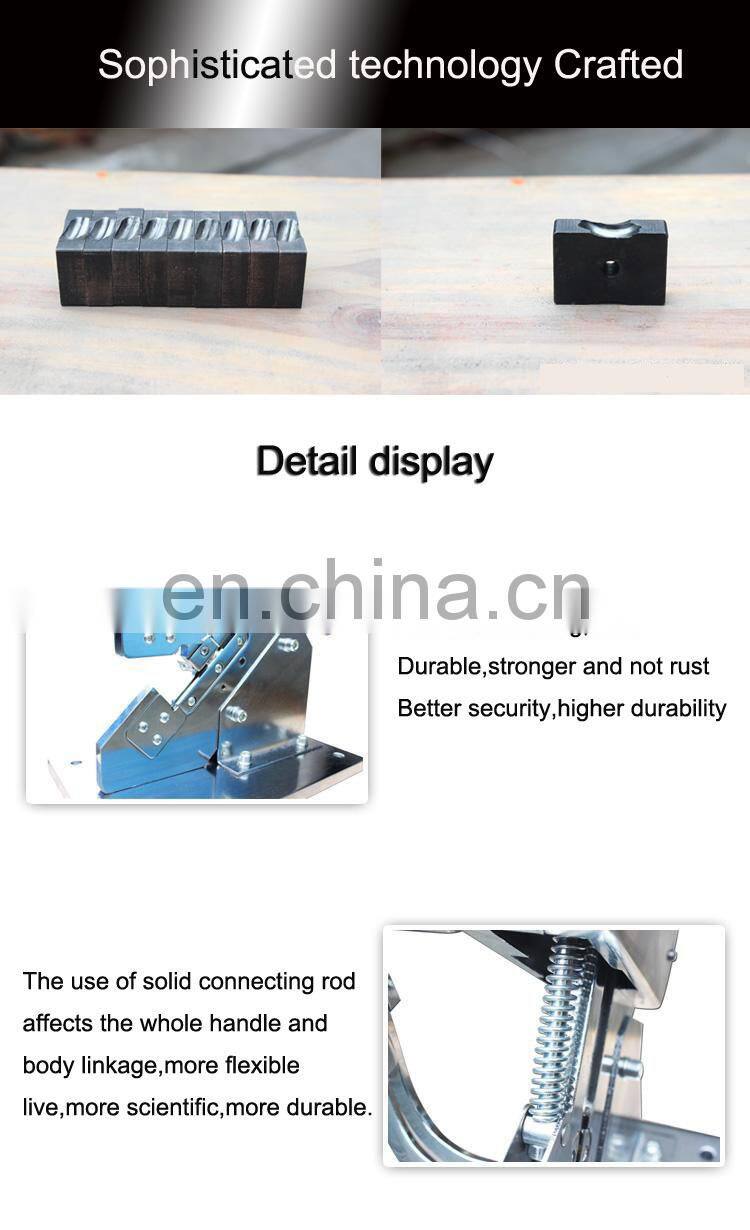 Fruit bag clipping machine