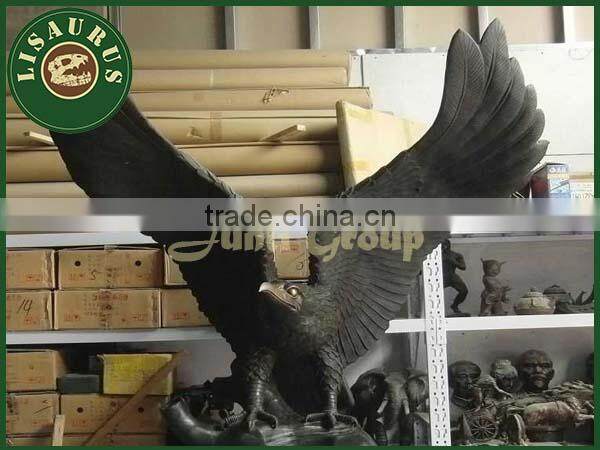 Lisaurus-LA Fiberglass outdoor eagle statues for park