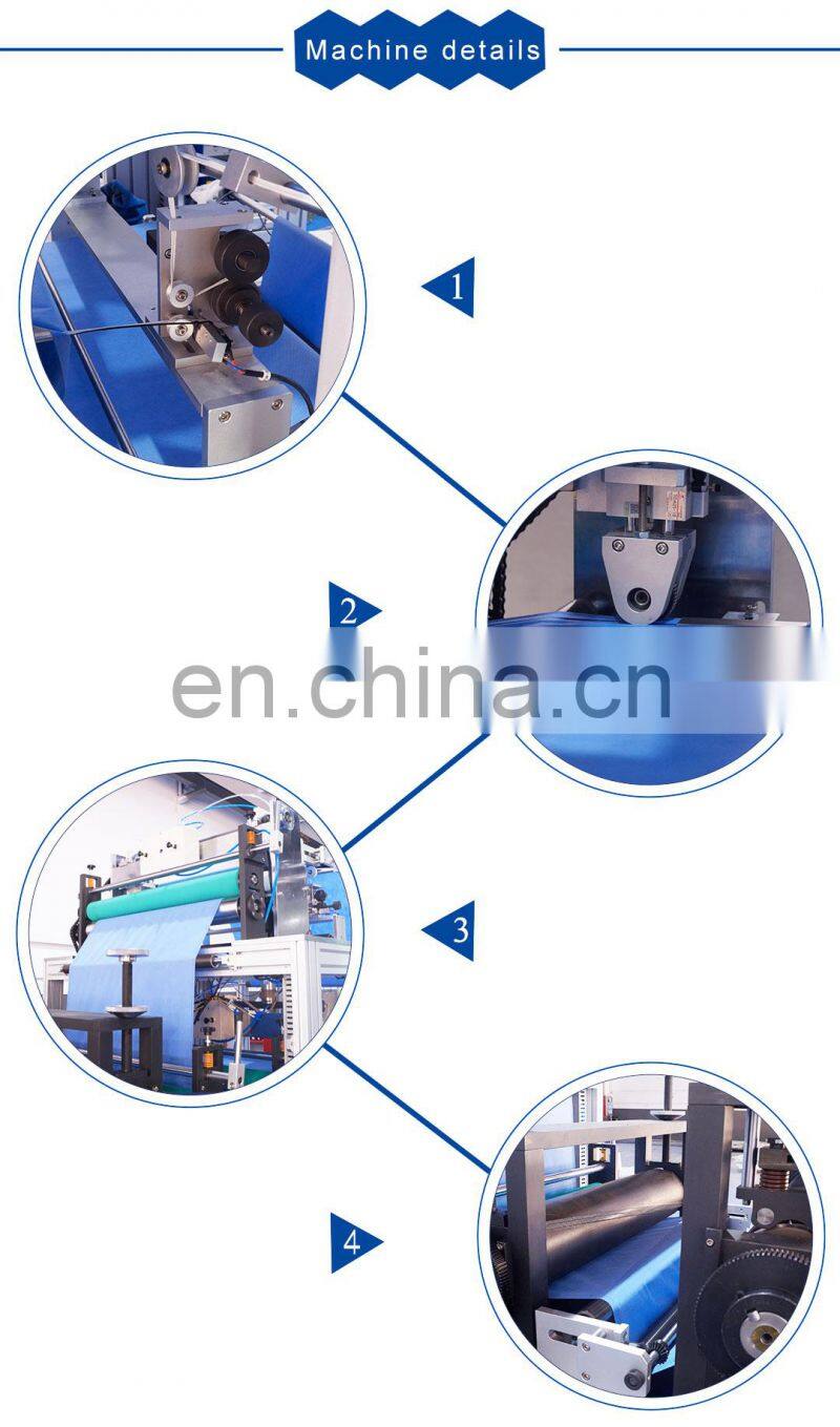 New 2019 Fully Automatic Protective Gowns Sleeve Making Machine