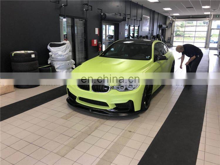 front & rear diffuser for bmw M4 f82 with rear spoiler wing