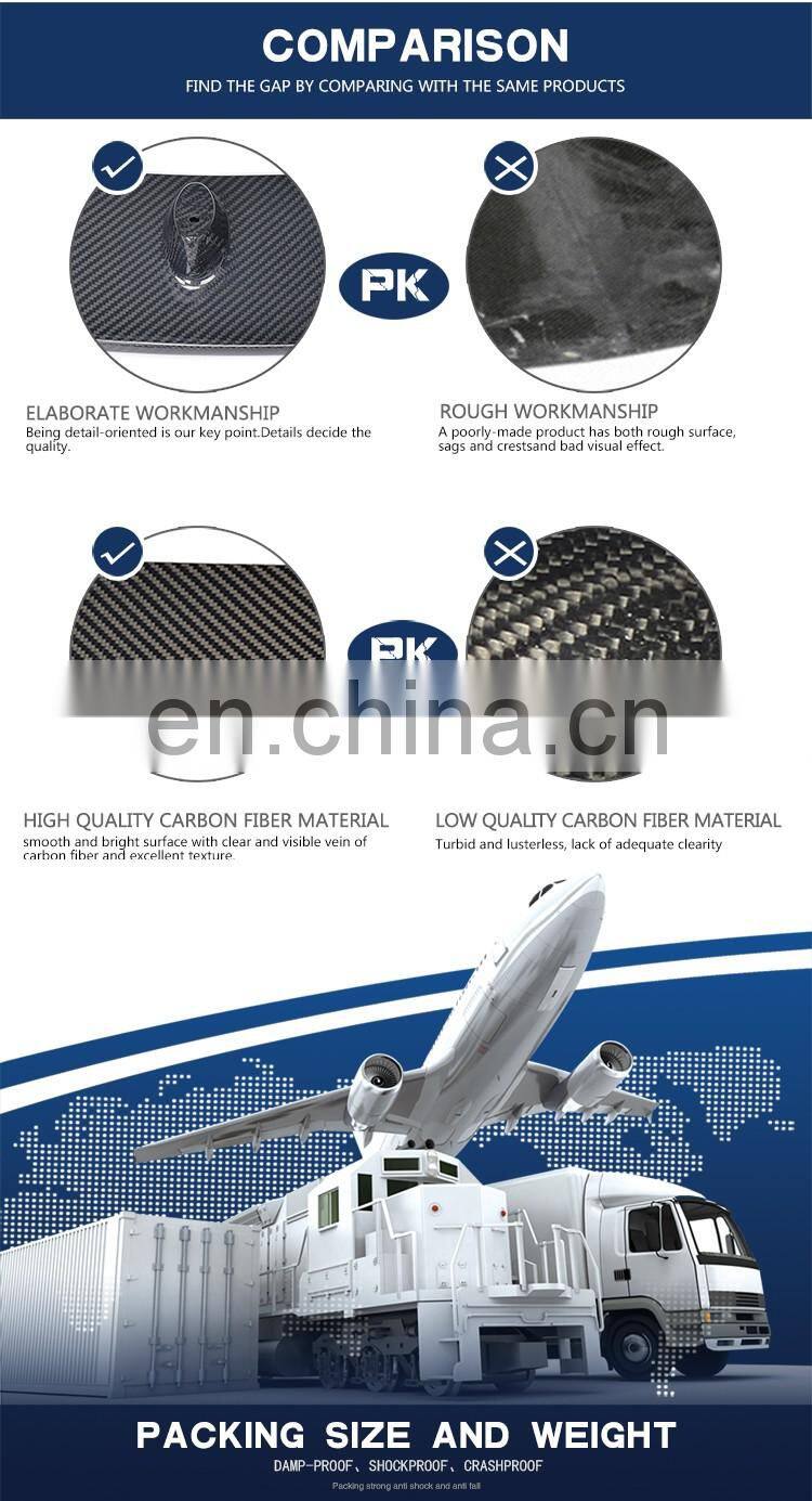 Carbon Fiber Front Lip Spoiler For BMW F06 F12 F13 M6 2014 UP