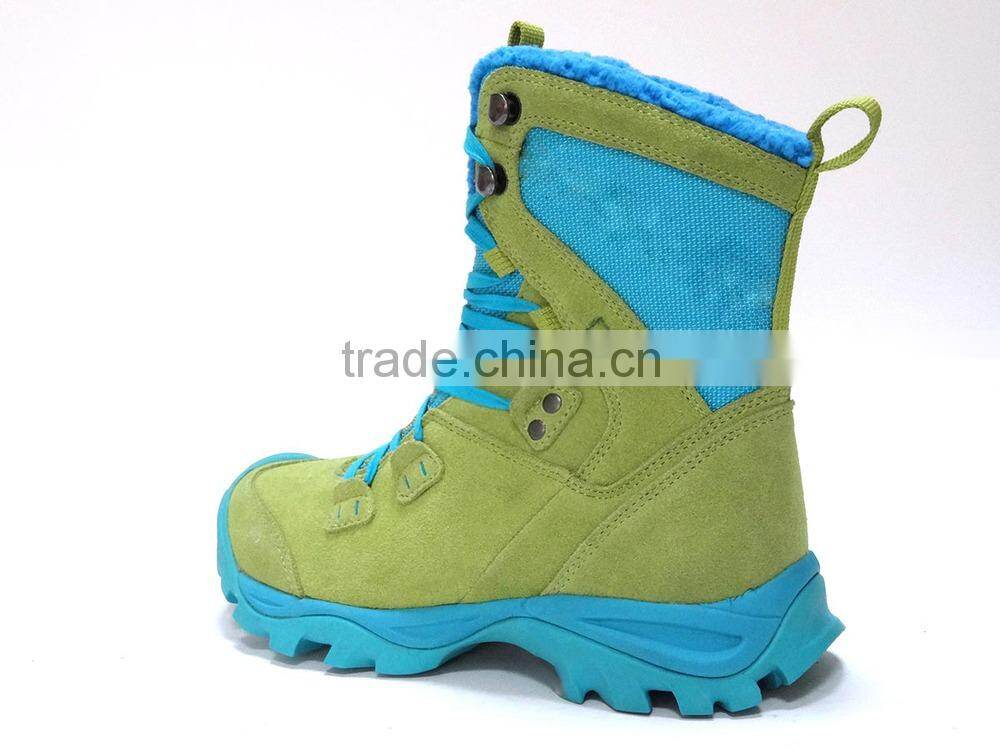 Colorful Fatigues Suede leather Waterproof Hunting boots