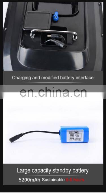 Strong waterproof rc fish bait boat with wireless remote control(RC)500m distance