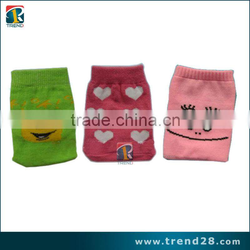 cartoon knitted sock case for cell phone