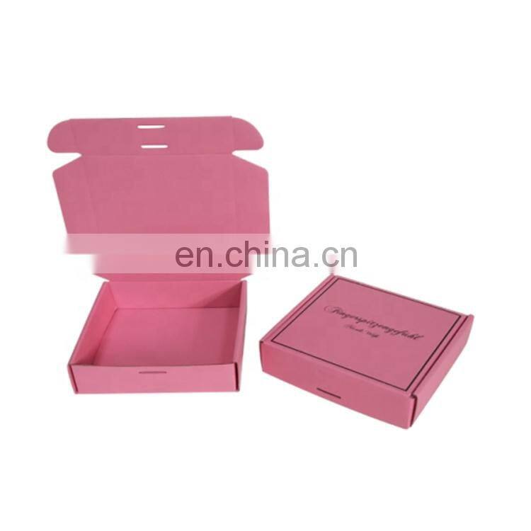 wholesale custom luxury printed colorful white cardboard mailer corrugated box shipping with logo