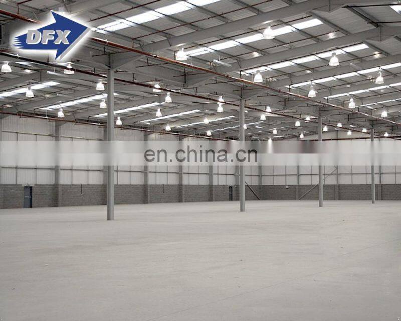 Easy install China prefabricated structural steel structure workshop provider with office buildings