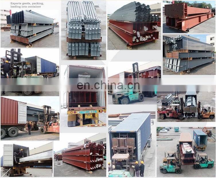 Low Cost Prefabricated Economical Steel Structure Villa/Supermarket/House/Hotel