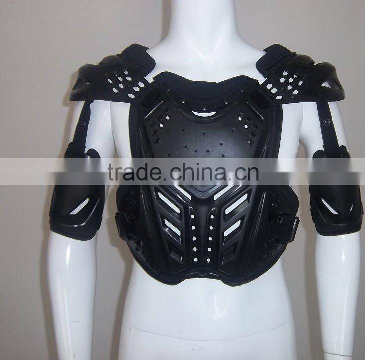 Removable safe protective body armor for motorcycle bicycle auto-racing dirt bike outdoor sports