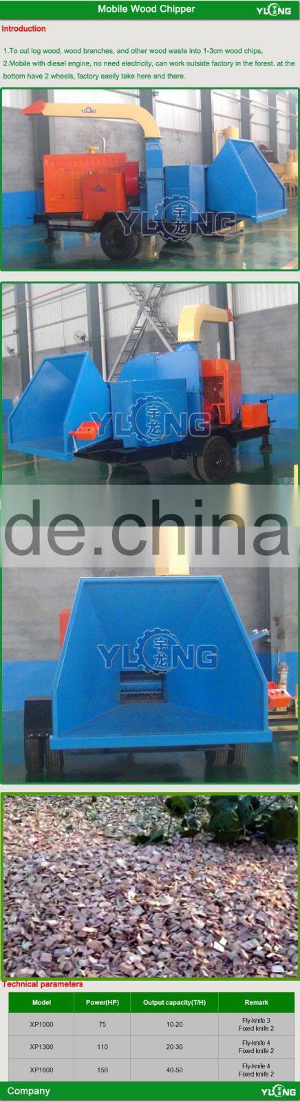 20-30ton/h pto driven wood chipper shredder