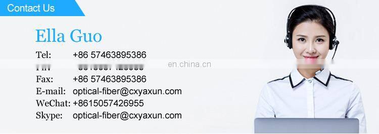 LC-LC 50/125um multimode duplex OM3 steel armored 3 feet optic fiber LSZH patch cord