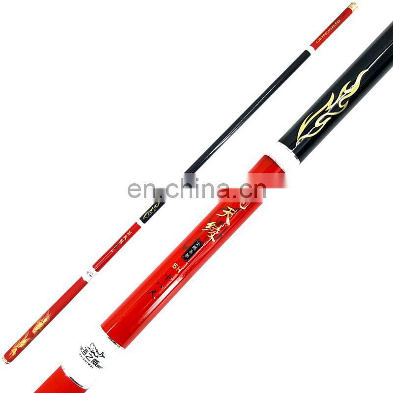 telescopic fishing rod 5 meters ice fishing reels line through rod