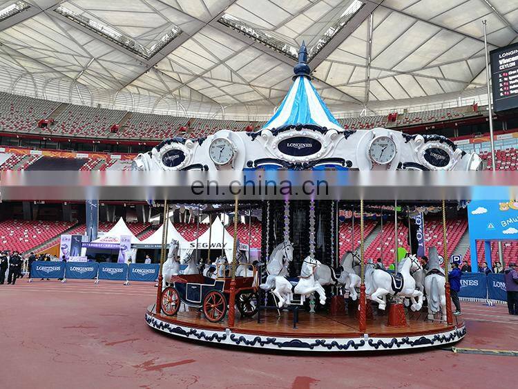 attractions kids carousel merry-go-round playground merry go round for amusement park