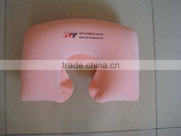 Inflatable Travel Air Pillow Beach Standard Size PVC Inflatable Relax Cushion Camping Head Rest