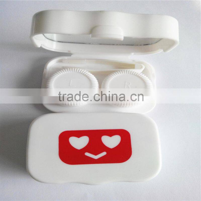magic eye cartoon contact lens abs case