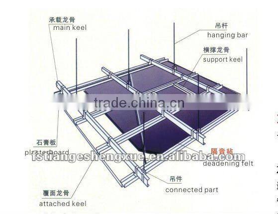 acoustic composite shock absorption felt