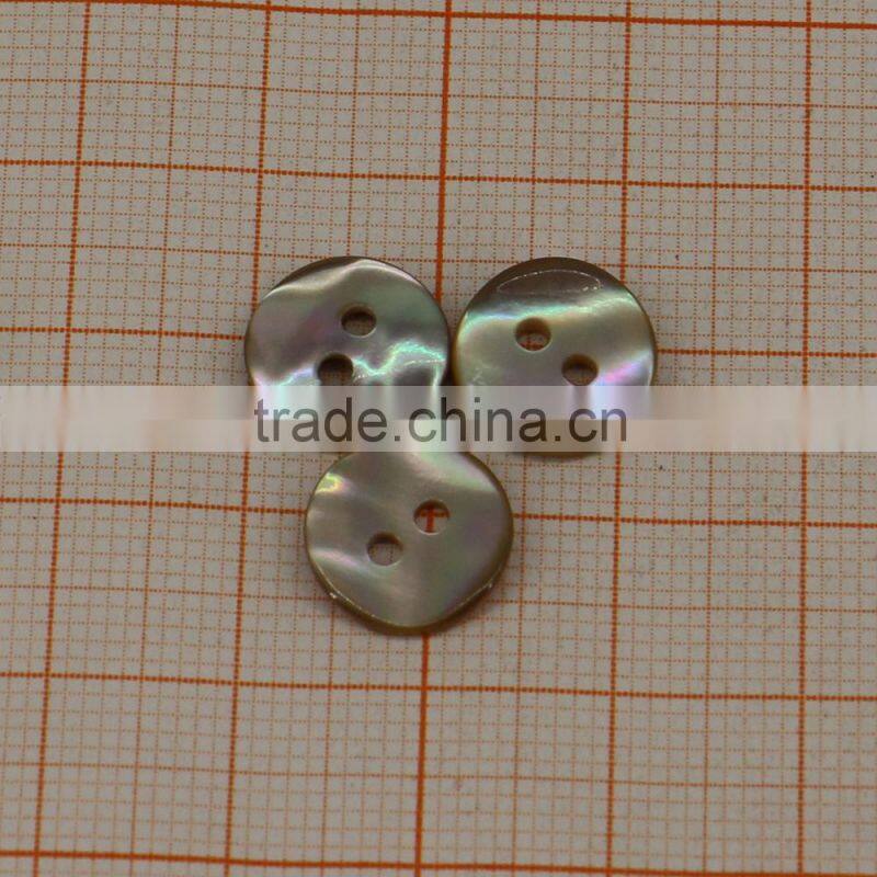 2015 OEM colourful cat eye shell button