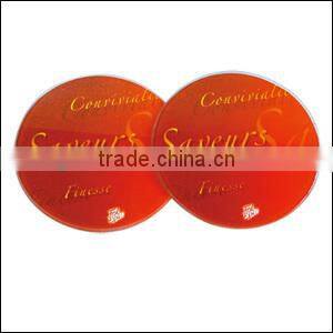 Promotional eco-friendly hot-selling blank glass coaster