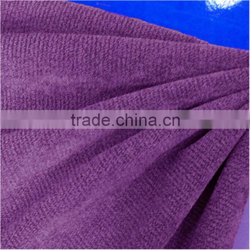 100 % polyester knitted stripes fabric for sofa