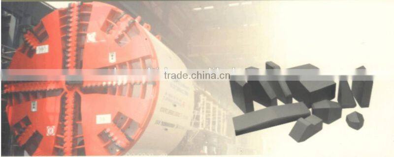 tungsten carbide dredging cutters, tunneling cutter for shield machine