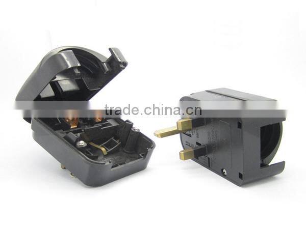 First-rate Quality CE ROHS BSI Approved UK type plug power cord/uk 3 pin power cord with fuse/uk power cable