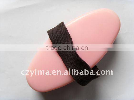 large horse body brush with nylon strap