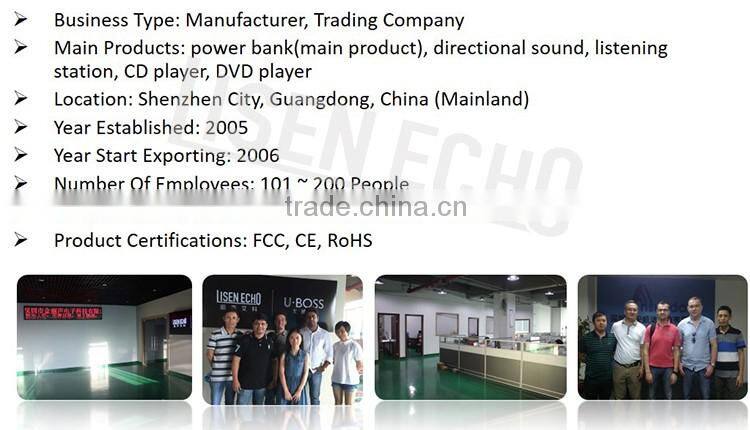 7 inch LCD screen L shape desktop advertising player with power bank