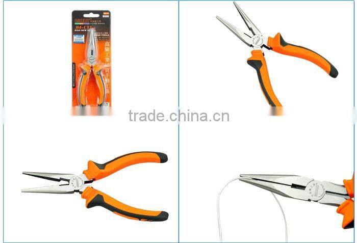 Factory Price JM-CT1-1 6 inch Long Flat Nose Pliers