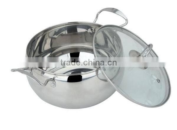 Kitchen Accessories Wholesale Stainless Steel Cooking Pot Set