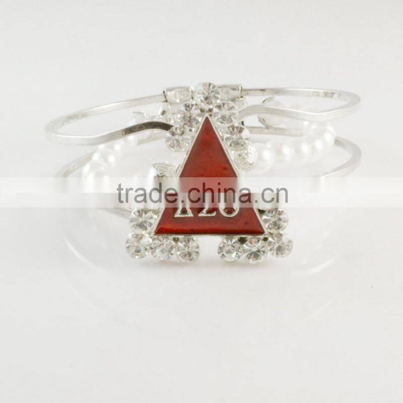 Delta Sigma Theta Sorority crystal dst bangle gif