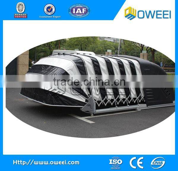 Solar power mobile car garage with CE