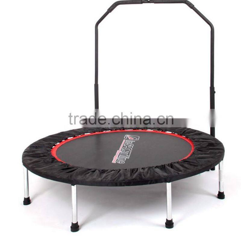 50inch kids folding mini trampoline with handle for trampolines sale