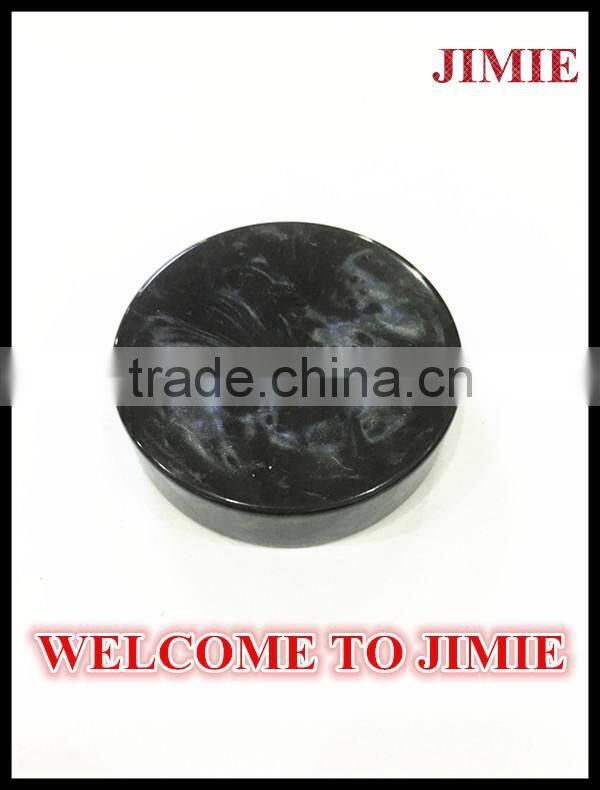 50x10mm black pearl custom backgammon pieces glass