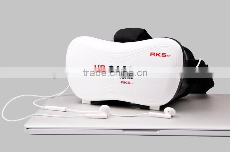 Fifth Generation3D VR Case Virtual Reality Glasses Fit for IOS, Android phones Series within 4.7~6.0 inches