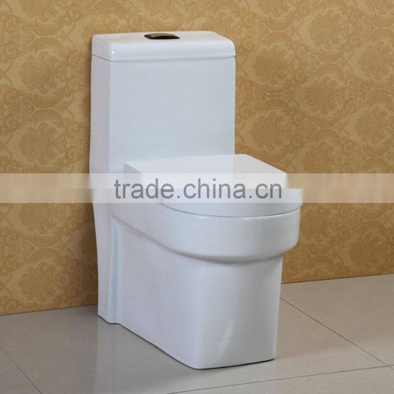 Soft Closing PP Seat Cover Western Style Bathroom Water Closet
