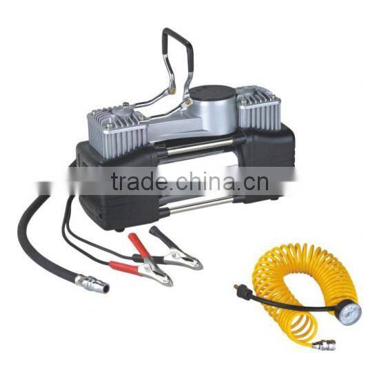 12V Electric Portable Double Cylinder Air Compressor Price