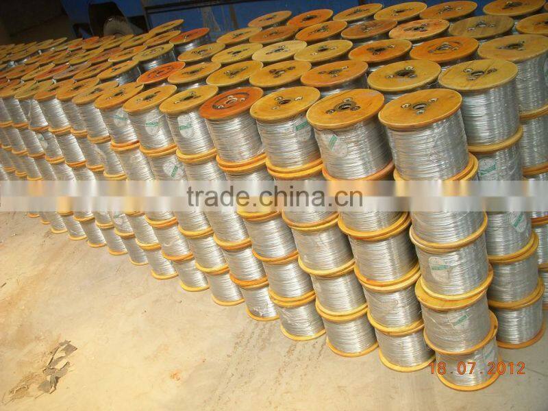 electro galvanized binding wire with spool