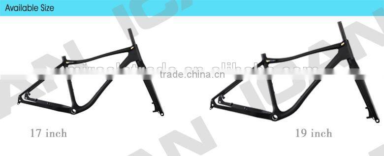 26ER carbon bike Toray T700 full carbon fat bike ICAN Bikes SN03- 11.7KG