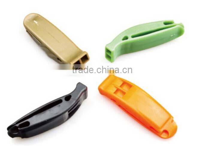 mix color whistle Lifesaving Dual whistle Spot goods emergency whistle rescue