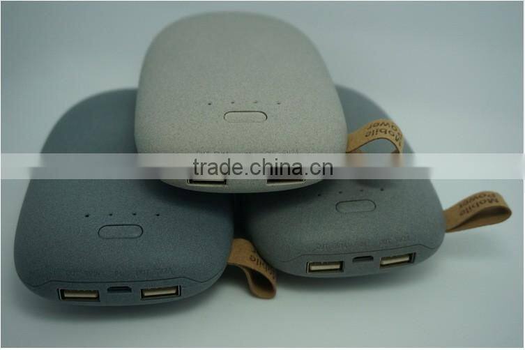 New hot product for 2016 Universal Portable Stone Power Bank 10400mAh