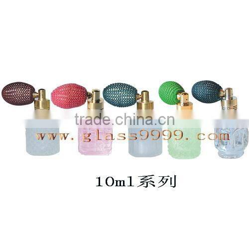 60ml lantern shanpe perfume glass bottle with atomizer