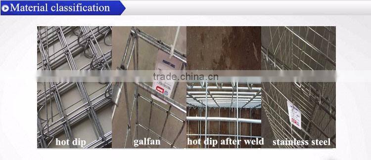 New style welded wire mesh Garden gabion baskets on line