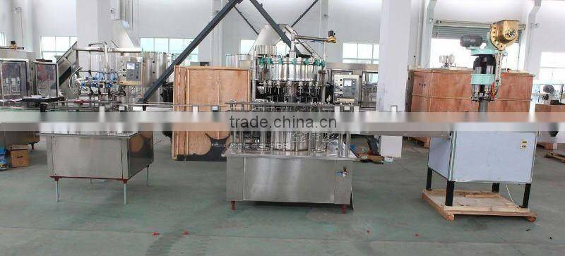 Economy Linear Type Juice/ Water / Beverage Can Bottling Line