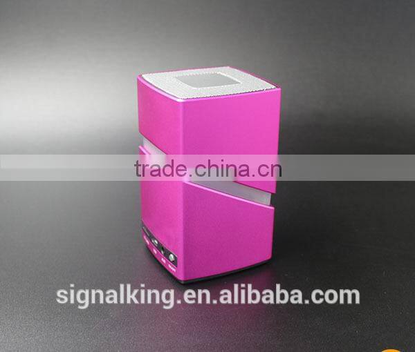 Manufacturer Wholesales 2015 Newest HIFI Mini Cube bluetooth speaker Wireless Speaker Handfree Call